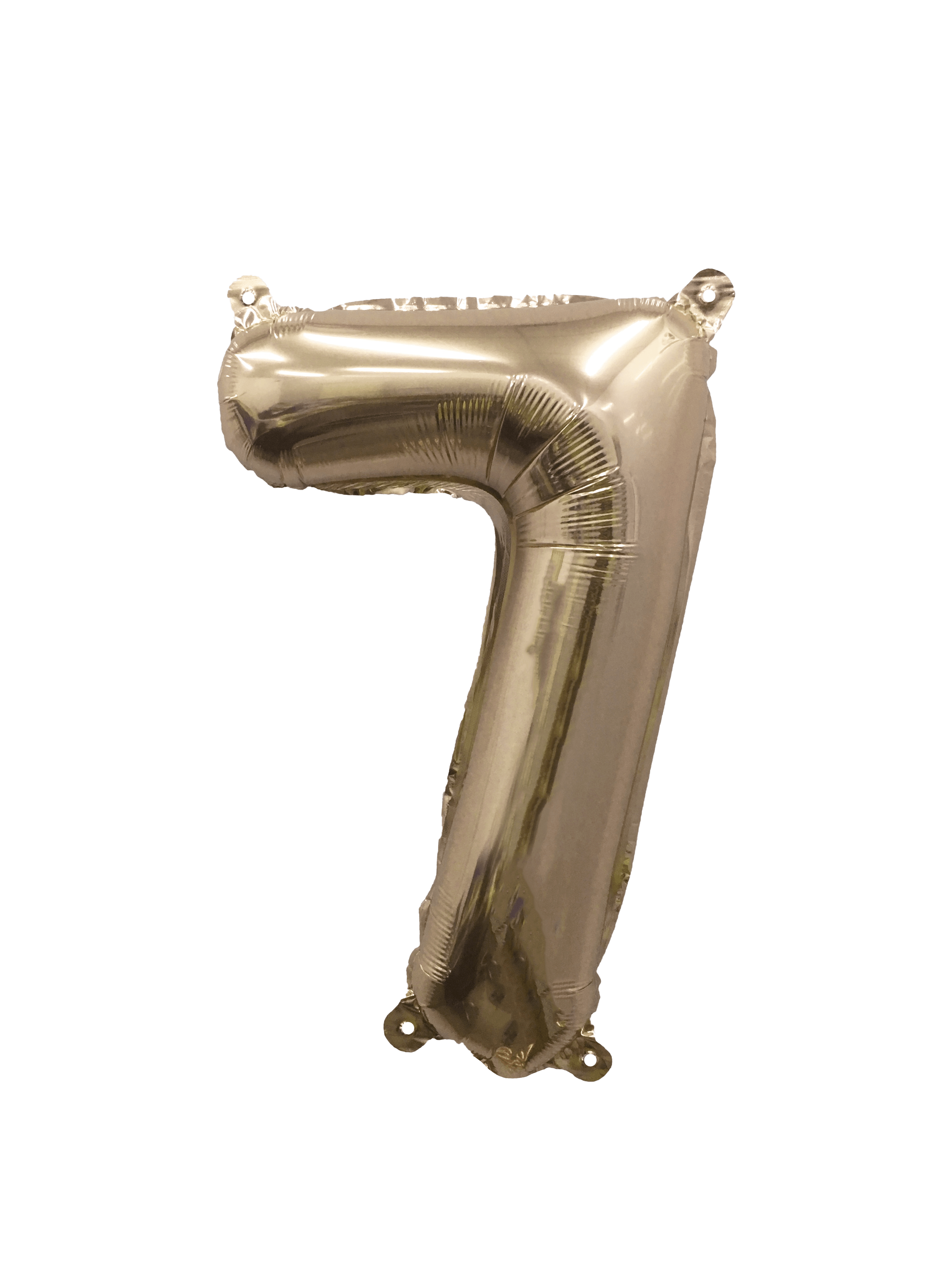32" Ellie's Brand Mylar (Gold) Number 7 - Single Pack 